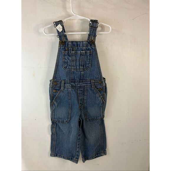 OshKosh B'gosh Other - Oshkosh Denim Jean Overalls 18m